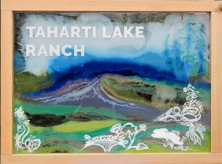 Taharti Lake Ranch new sign 2022