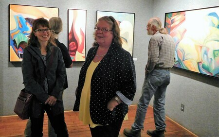 Guests at Station House Gallery
