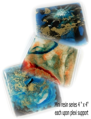 mini resin works x 3
