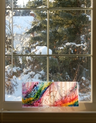 window lit resin